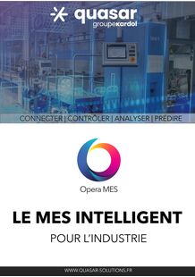 Brochure détaillée OPERA MES