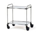 Chariot inox à plateaux