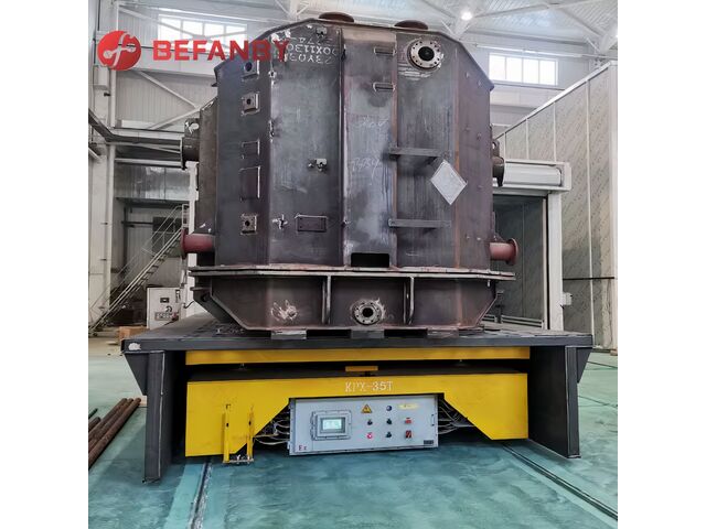 Chariot de transfert sur rails à levage hydraulique | BEFANBY