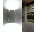 Applique Murale LED 7W IP44 Double Faisceaux BLANC - Blanc Chaud 2300K - 3500K