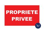 Panneau Propriété privée - Classe 1 - 330X200mm - 4163000