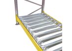 Platelage métallique claire voie pour rayonnage lourd Palstar L.1800 x P.800 mm