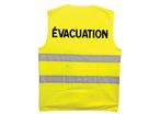 Gilet fluo Évacuation