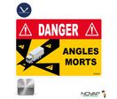 Panneau Angles morts pour camion - Alu 250 x 170 mm - Classe 1 - 4016054