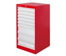 Armoire d'atelier à tiroirs haute hauteur 1.110 MM - 6,9 of 12 tiroirs MW Tools DELK11009R