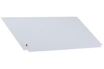 Couvercle Non Ventilé, Gris Clair P250mm