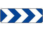 Balise de virage 3 chevrons J4