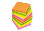 Notes Repositionnables First  assortis vives 76 x 76 Lot de 12