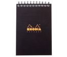 Bloc-bureau Spirale Rhodia NOTEPAD 10,5x14,8cm petits carreaux 80 feuilles