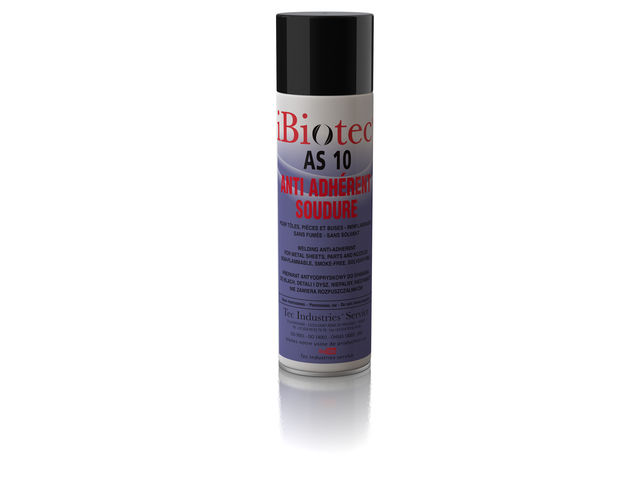 Aérosol anti-adhérent soudure base aqueuse iBiotec AS 10