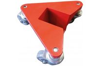 Coins roulants en alluminium