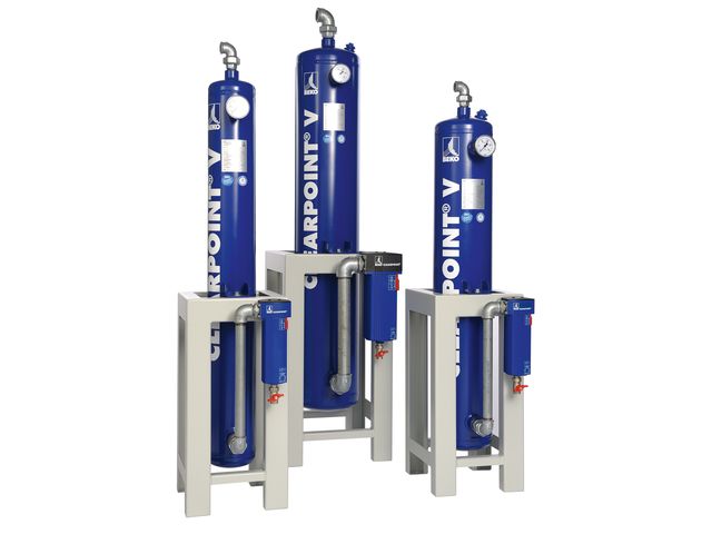  filtration à charbon actif pour air comprimé CLEARPOINT® V
