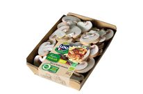 Barquette en carton ondulé pour champignon