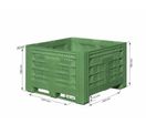 Caisse palette en plastique PLANETBOX 12A12 830L PA 2S | PA-CA-0361