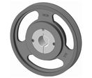 Poulies trapézoïdales poly-v : Poulie section J à Moyeu amovible