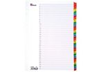 Intercalaires numériques cartes blanche First mylar A4 31 touches