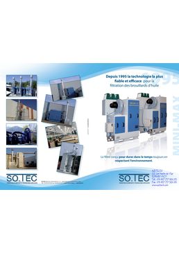 Filtres MINIMAX pour brouillards d'huile