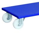 Plateau roulant - Capacité 500 kg - Plateforme 580 x 350 mm