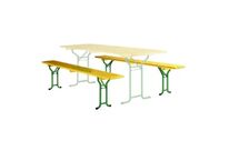 Banc en bois pliant et empilable Vienne