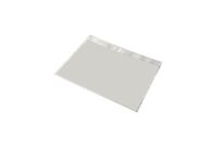 Pac List - Pochette Porte-Documents A4 Transparent 250x320mm - Lot de 500 - Recyclable &amp;amp; Recyclé