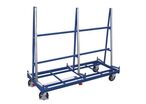 Variofit - Chariot porte-panneaux double face L2080 - 1200kg - 200mm roulettes caoutchouc - 3 ans garantie