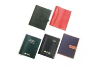 couverture d&amp;#039;agenda PVC simili cuir personnalisable