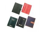 couverture d'agenda PVC simili cuir personnalisable