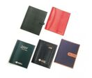 couverture d'agenda PVC simili cuir personnalisable