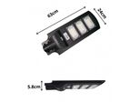 Luminaire LED Urbain Solaire 30W IP65 - Blanc Froid 6000K - 8000K