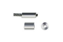 Manchons en aluminium ROND