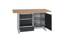 Etabli compact Elégance - Bloc 3 tiroirs / 1 porte