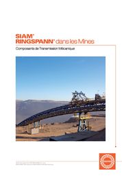 Catalogue SIAM-RINGSPANN dans les Mines