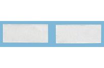 Al Foil Blank Write-on Label,38x16mm