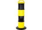 Balise de signalisation modulable Jaune/Noire - 1090026