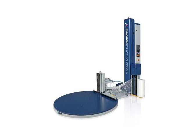 Banderoleuse verticale à plateauTechnoplat CS ou CW