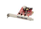 Carte USB 3.0 Premium, 3+1 Port, PCIe