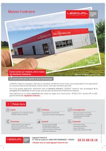 Construction maison funéraire