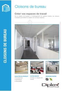 Cloison modulaire