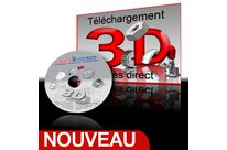 Bibliothèques de composants normalisés 2D et 3D pour logiciels de CAO
