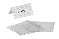 Boite de 10 porte-noms de table (PET)