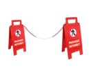 Kit Passage interdit + 5m de chaîne Ø6mm - 4292045