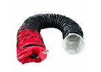 Gaine d'air chaud flexible renforcée NF - M1 VTR Haute température - Pour ERP - Diam 360 mm -