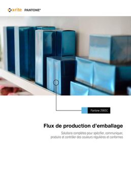 Solutions pour la mesure des couleurs dans le packaging