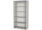 Bibliotheque 90x42x181 gris perle