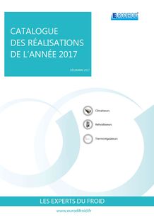 Catalogue des réalisations sur mesure 2017 Eurodifroid