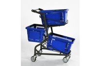 Porte-paniers pour magasins