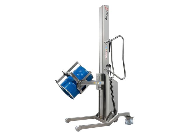 Gerbeurs semi-électrique monomât  pour vider des fûts  | MOOVIT