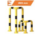 Arceau de Sécurité Ø89mm Jaune/Noir pour Angle