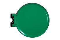 Manutan Expert - Support Sac Mural 110L Vert Extérieur avec Couvercle - Acier Poudré Anti-UV - Garantie 10 ans