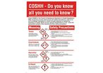 Coshh Wallchart